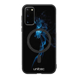 Samsung Galaxy S20 suojakuoret - Blue Smoke On Black