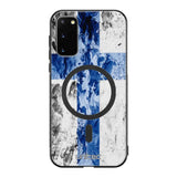 Samsung Galaxy S20 suojakuoret - Painted Finnish Flag