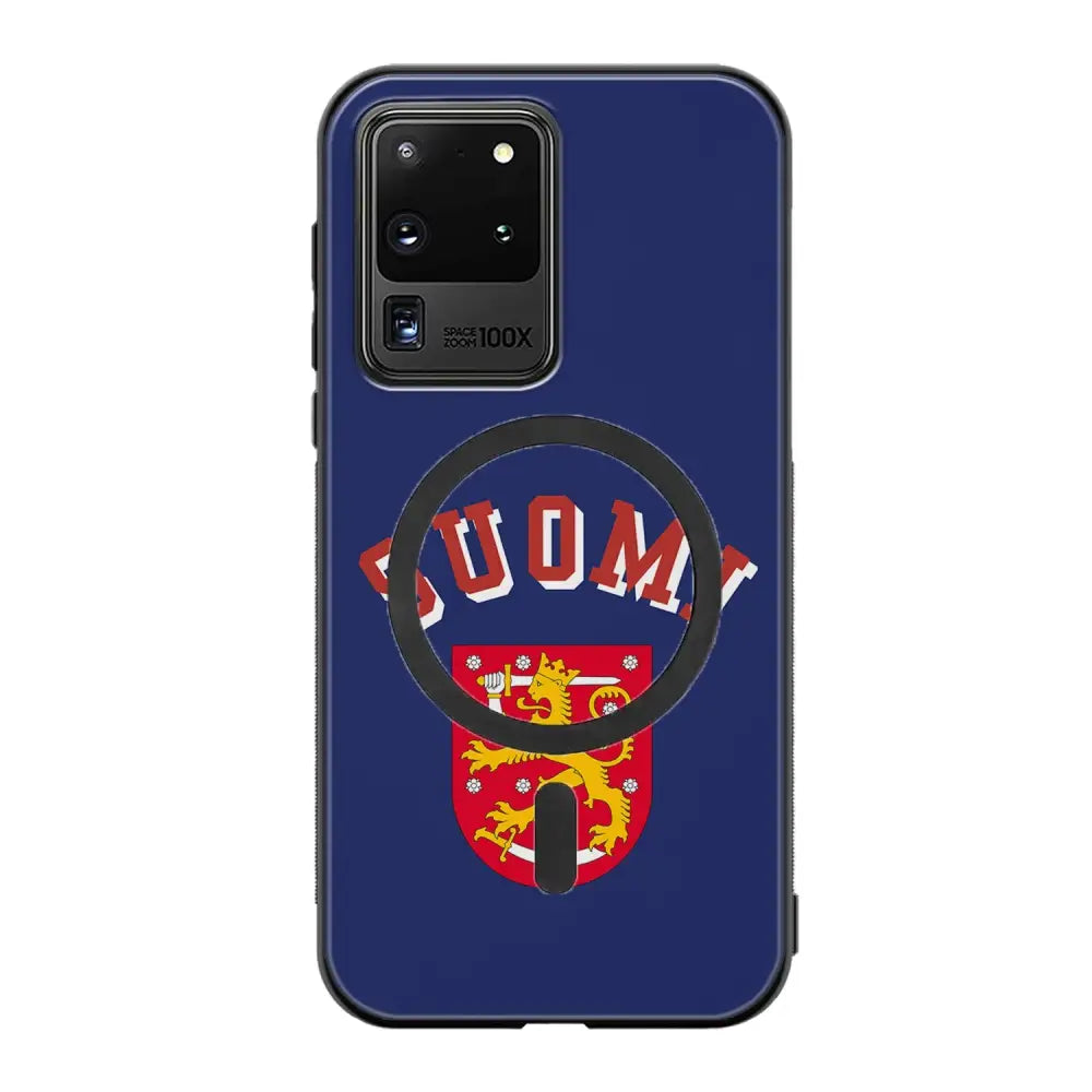 Samsung Galaxy S20 Ultra jääkiekko suojakuoret - Leijonat Suomi