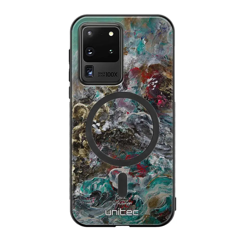 Samsung Galaxy S20 Ultra modern art suojakuoret - Heart Knows - Noora Kämppi