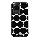 Samsung Galaxy S20 Ultra pallo suojakuoret - Musta Pallo - Ei