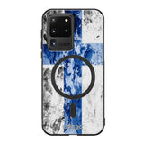 Samsung Galaxy S20 Ultra suojakuoret - Painted Finnish Flag