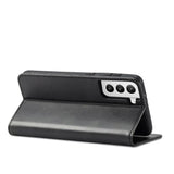 Samsung Galaxy S21 5G Unitec Lompakko Suojakotelo Musta