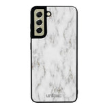 Samsung Galaxy S21 FE marmori suojakuoret - White Marble - Ei