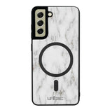 Samsung Galaxy S21 FE marmori suojakuoret - White Marble
