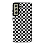 Samsung Galaxy S21 FE suojakuoret - Black And White - Ei