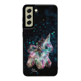 Samsung Galaxy S21 FE unicorn suojakuoret - Sininen - Noora Kämppi - Ei