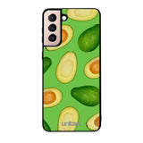 Samsung Galaxy S21 hedelmä suojakuoret - Avocados - Ei