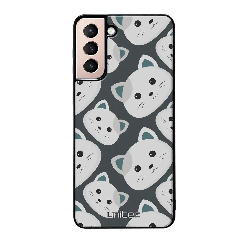 Samsung Galaxy S21 kissa suojakuoret - Kittens - Ei