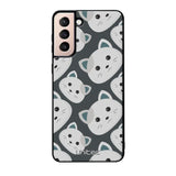 Samsung Galaxy S21 kissa suojakuoret - Kittens - Ei