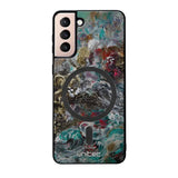 Samsung Galaxy S21 modern art suojakuoret - Heart Knows - Noora Kämppi