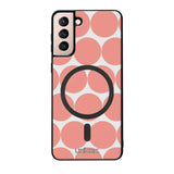 Samsung Galaxy S21 pallo suojakuoret - Pinkki Pallo