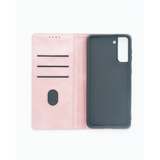 Samsung Galaxy S21 Plus 5G Unitec Lompakko Suojakotelo Ruusukulta