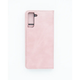 Samsung Galaxy S21 Plus 5G Unitec Lompakko Suojakotelo Ruusukulta