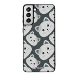 Samsung Galaxy S21 Plus kissa suojakuoret - Kittens - Ei