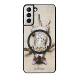 Samsung Galaxy S21 Plus kissa suojakuoret - Relaxing Cat