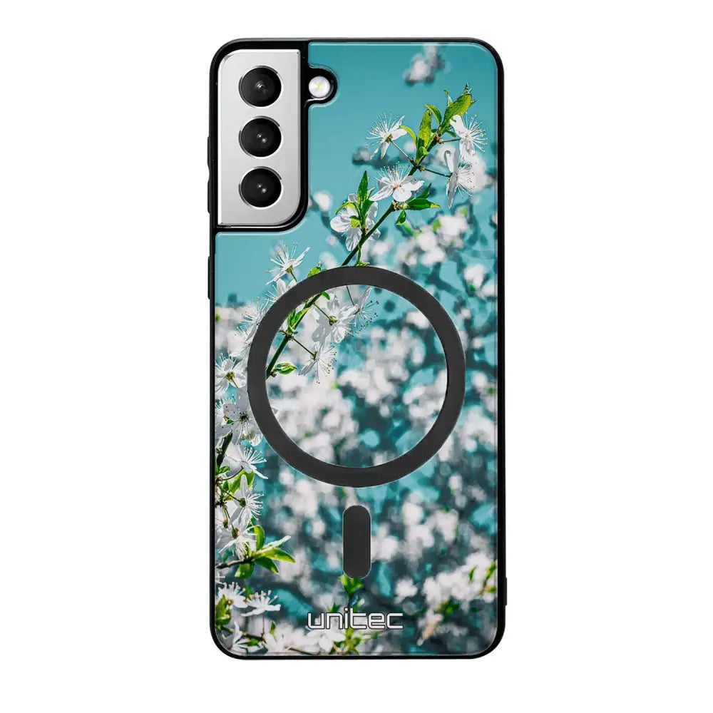 Samsung Galaxy S21 Plus kukka suojakuoret - Flower Lightroom