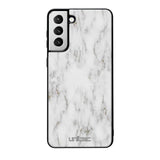Samsung Galaxy S21 Plus marmori suojakuoret - White Marble - Ei