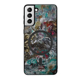 Samsung Galaxy S21 Plus modern art suojakuoret - Heart Knows - Noora Kämppi