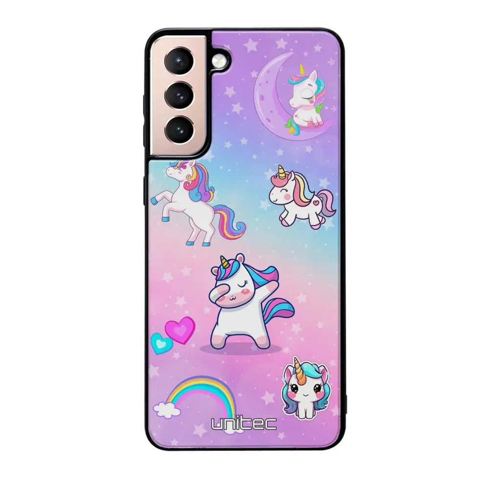 Samsung Galaxy S21 suojakuoret - Yksisarvinen - Ei