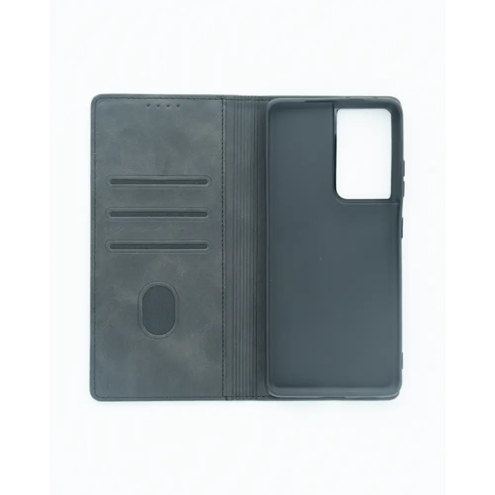 Samsung Galaxy S21 Ultra 5G Unitec Lompakko Suojakotelo Musta