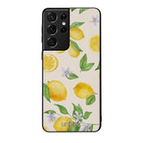 Samsung Galaxy S21 Ultra hedelmä suojakuoret - Lemon - Ei