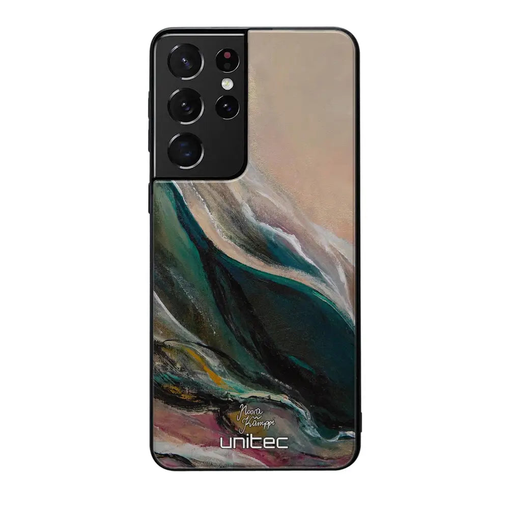 Samsung Galaxy S21 Ultra modern art suojakuoret - Nudge - Noora Kämppi - Ei