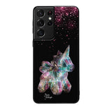 Samsung Galaxy S21 Ultra unicorn suojakuoret - Pinkki - Noora Kämppi - Ei