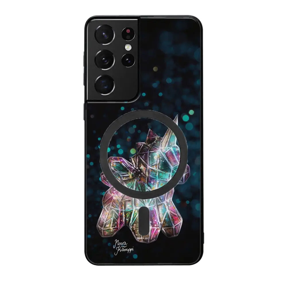 Samsung Galaxy S21 Ultra unicorn suojakuoret - Sininen - Noora Kämppi