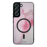 Samsung Galaxy S22 marmori suojakuoret - Pink Pok Rie