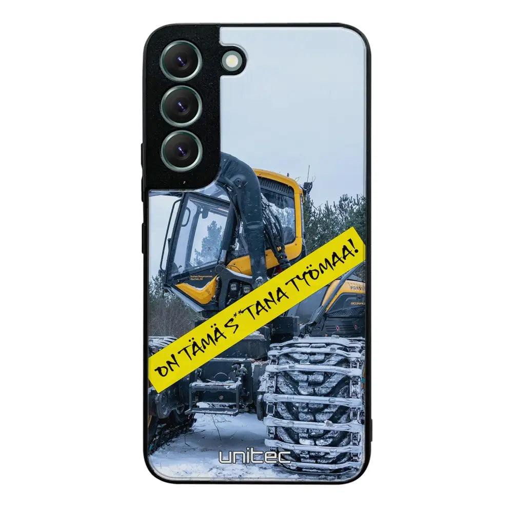 Samsung Galaxy S22 meemi suojakuoret - Työmaa - Ei