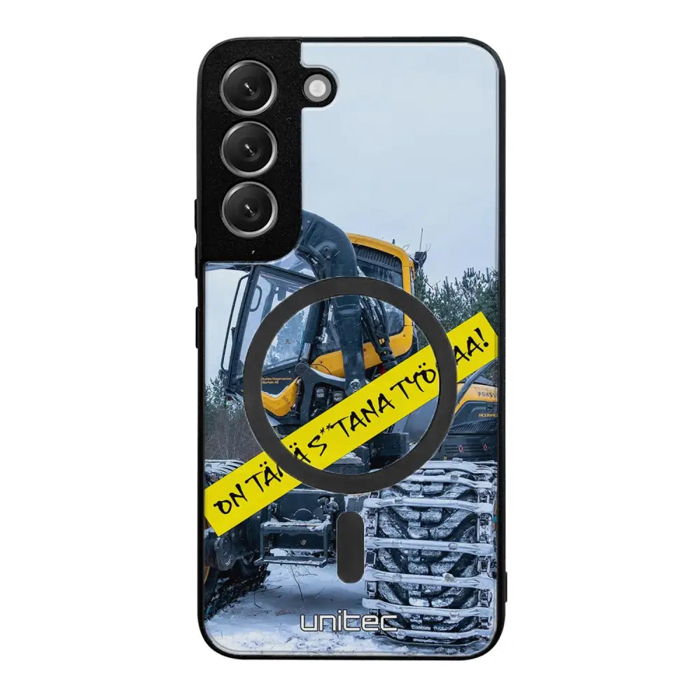 Samsung Galaxy S22 Plus meemi suojakuoret - Työmaa