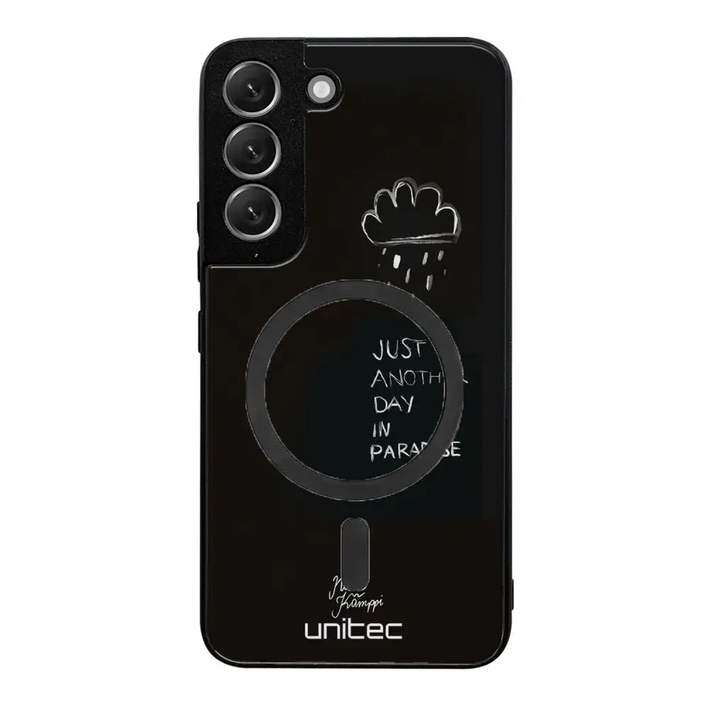 Samsung Galaxy S22 Plus surrealistic sadness suojakuoret - Just Another Day - Noora Kämppi