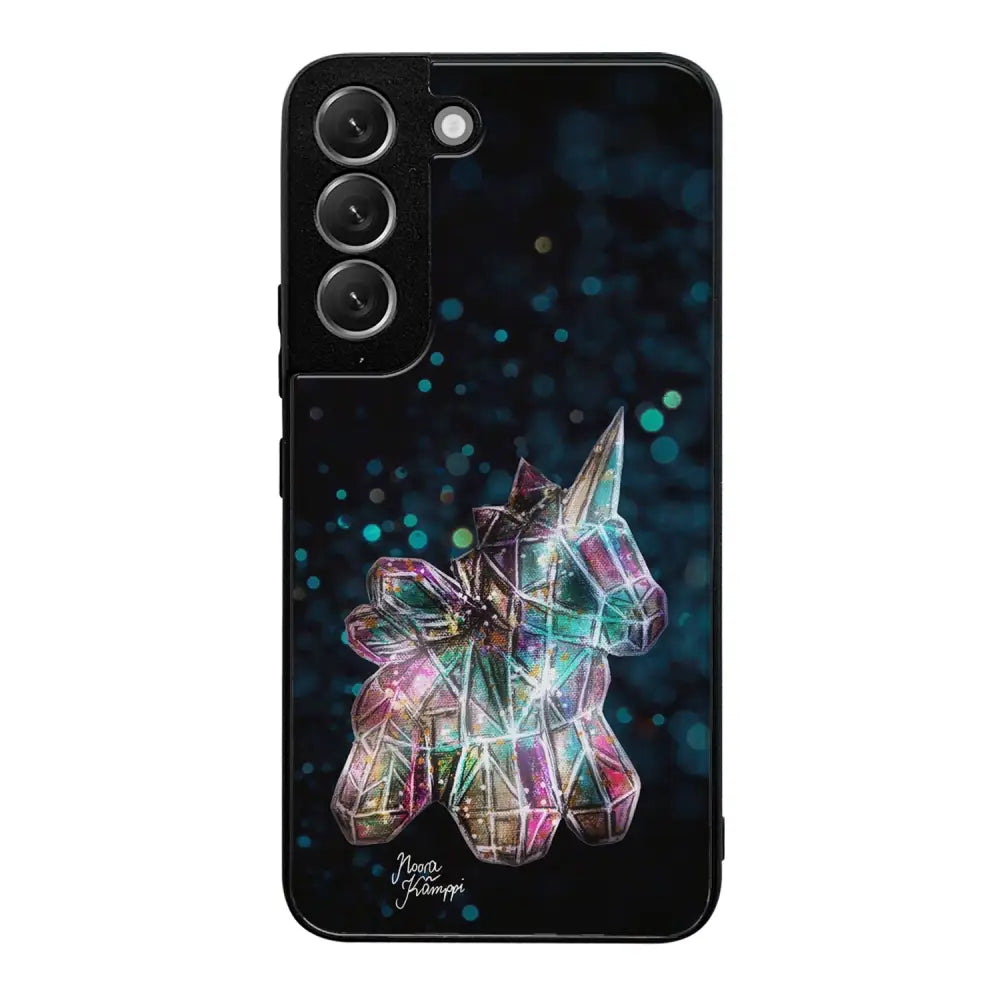Samsung Galaxy S22 Plus unicorn suojakuoret - Sininen - Noora Kämppi - Ei