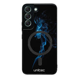 Samsung Galaxy S22 suojakuoret - Blue Smoke On Black