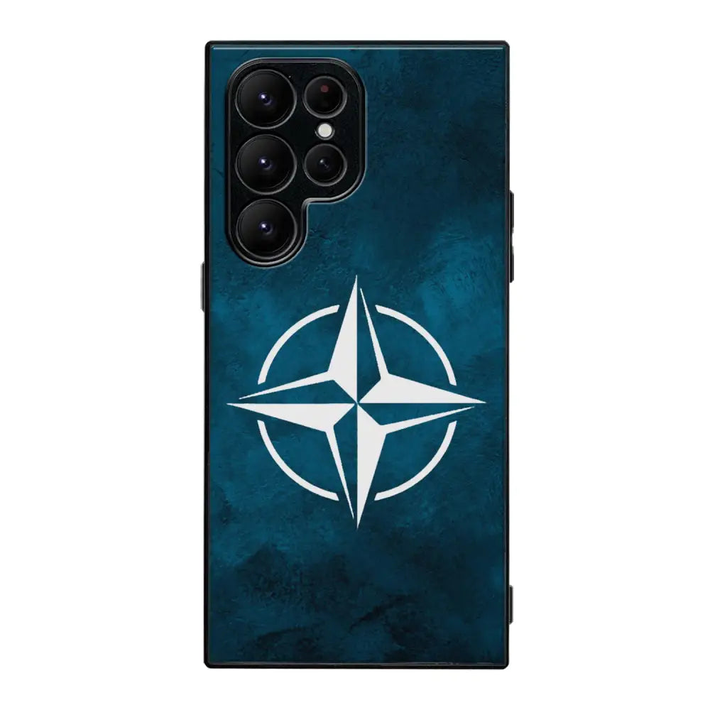 Samsung Galaxy S22 Ultra nato suojakuoret - Sininen - Ei