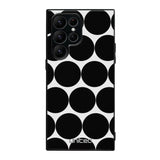 Samsung Galaxy S22 Ultra pallo suojakuoret - Musta Pallo - Ei