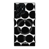 Samsung Galaxy S22 Ultra pallo suojakuoret - Musta Pallo