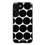 Samsung Galaxy S23 pallo suojakuoret - Musta Pallo - Ei