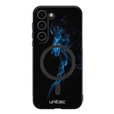 Samsung Galaxy S23 suojakuoret - Blue Smoke On Black