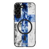 Samsung Galaxy S23 suojakuoret - Painted Finnish Flag