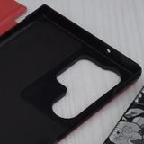 Samsung Galaxy S23 Ultra Flip suojakuori - Punainen