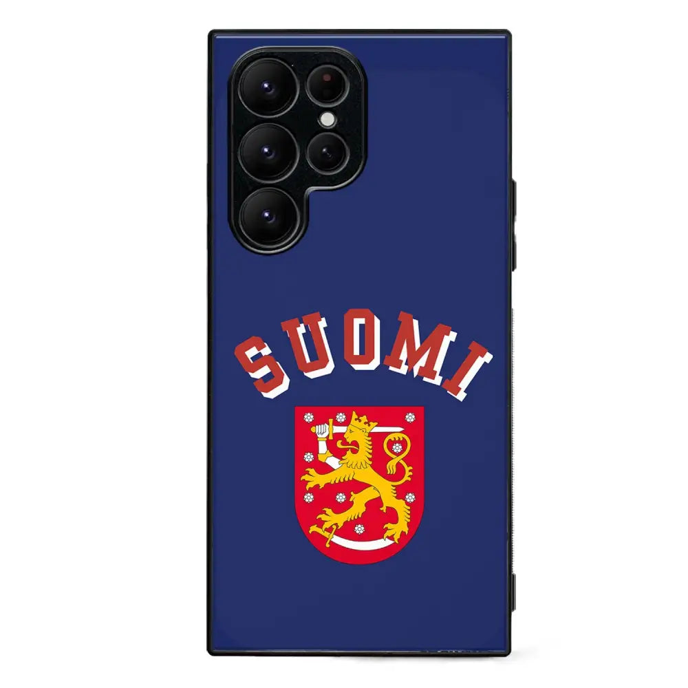 Samsung Galaxy S23 Ultra jääkiekko suojakuoret - Leijonat Suomi - Ei