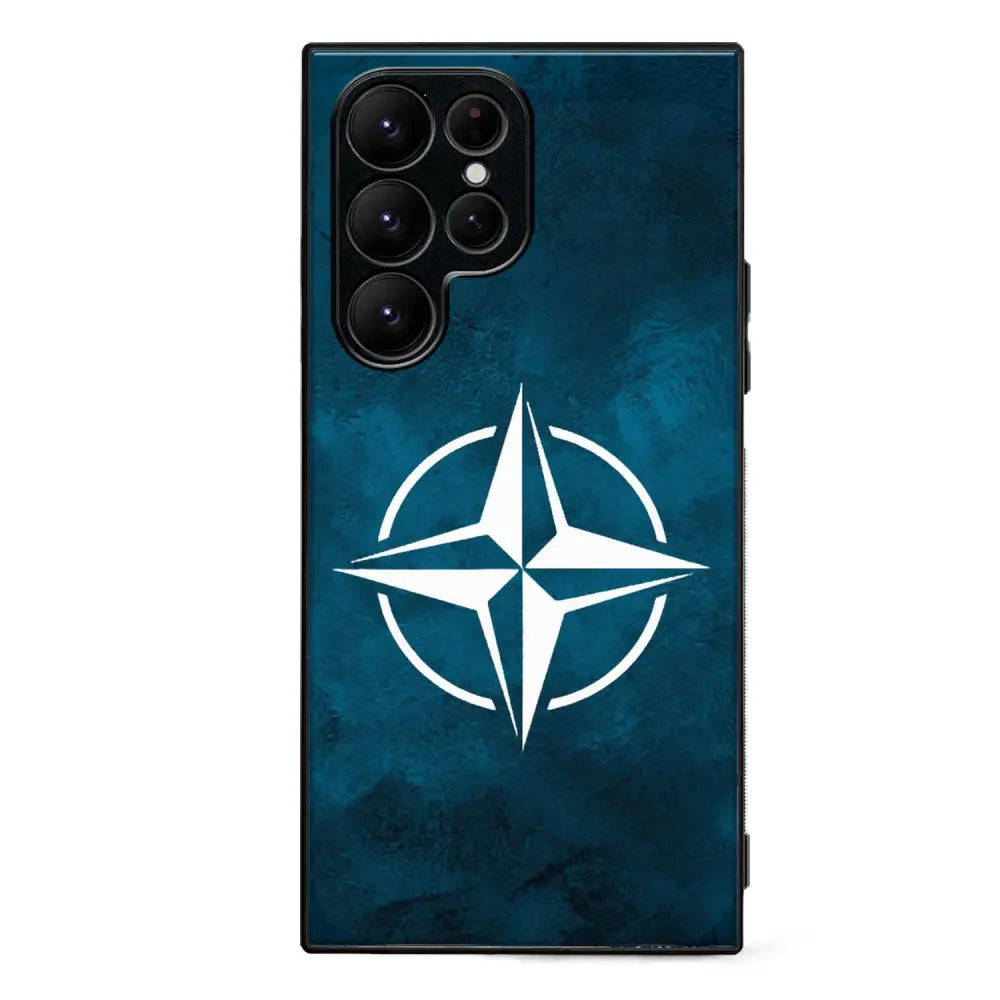 Samsung Galaxy S23 Ultra nato suojakuoret - Sininen - Ei