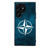Samsung Galaxy S23 Ultra nato suojakuoret - Sininen - Ei