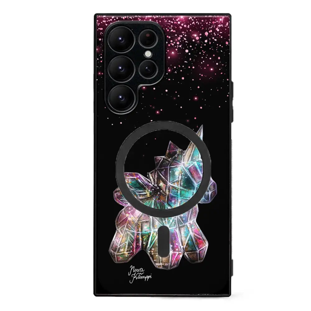 Samsung Galaxy S23 Ultra unicorn suojakuoret - Pinkki - Noora Kämppi