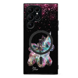 Samsung Galaxy S23 Ultra unicorn suojakuoret - Pinkki - Noora Kämppi