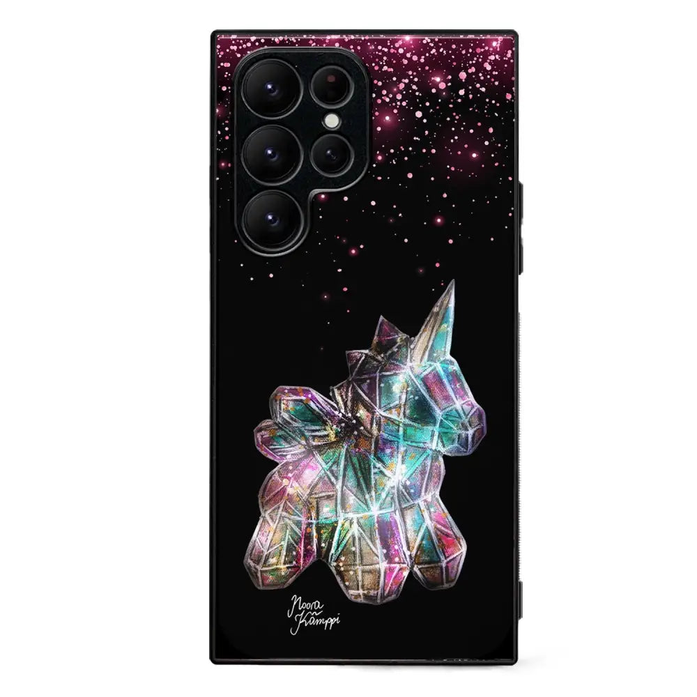Samsung Galaxy S23 Ultra unicorn suojakuoret - Pinkki - Noora Kämppi - Ei