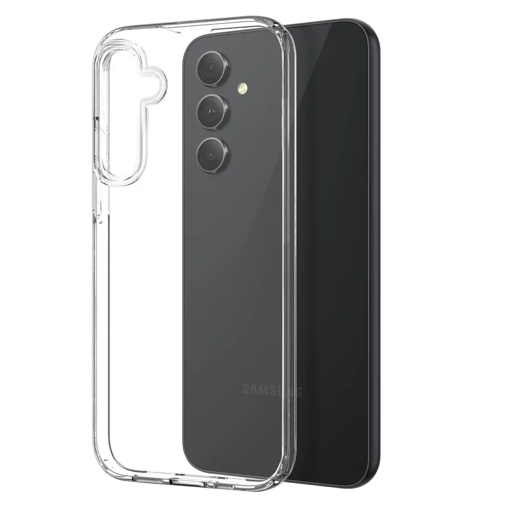 Läpinäkyvä suojakuori Samsung Galaxy S24 FE 5G - suojaa puhelimesi tyylillä