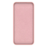 Vaaleanpunainen Samsung Galaxy S24 FE 5G silikoni suojakuori nostetuilla reunoilla